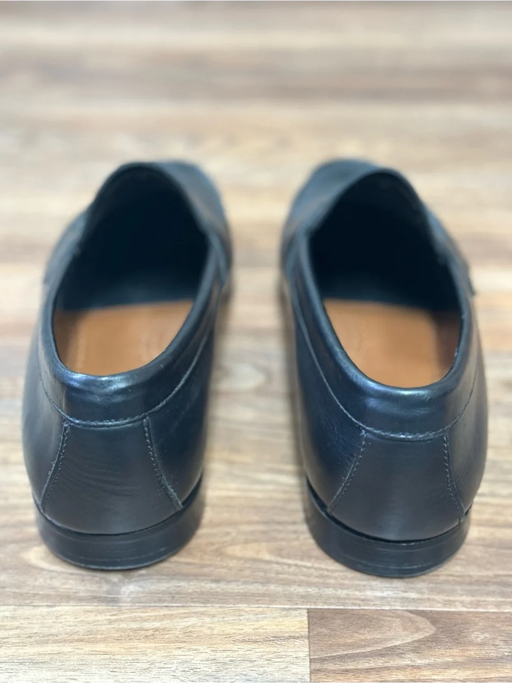 G.H. Bass & Co. Weejuns Men’s Penny Loafers Black Leather Size 12